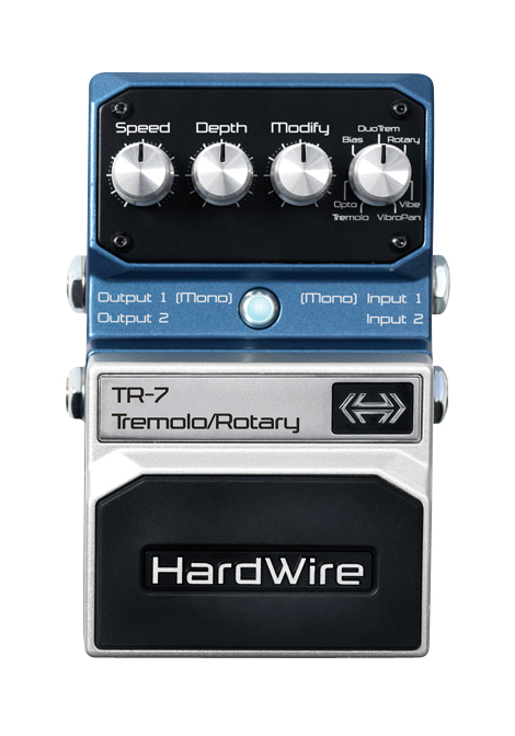 HardWire by DigiTech HardWire TR7 Rotary/Tremolo Effects Pedal