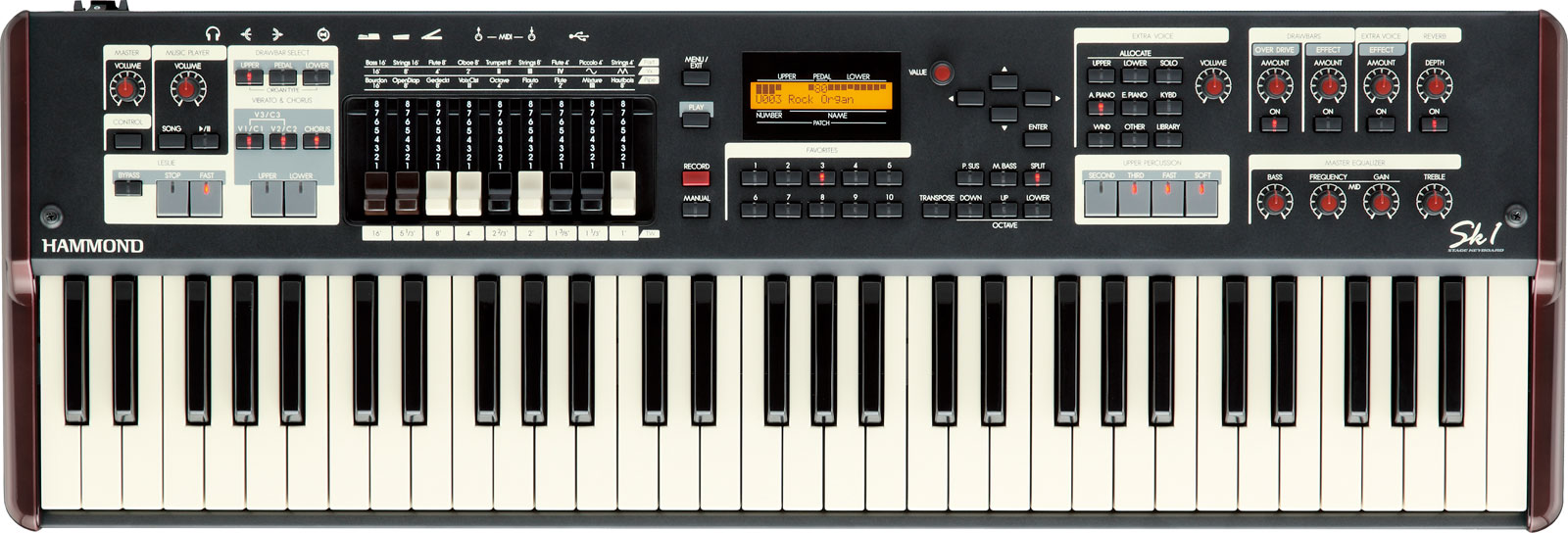 Hammond Hammond SK-1 Keyboard Organ, 61-Key