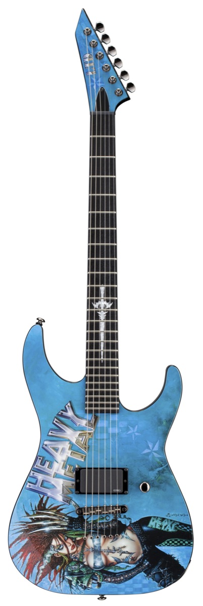 ESP ESP LTD Heavy Metal 1 Limited Edition Electric Guitar (with Case)