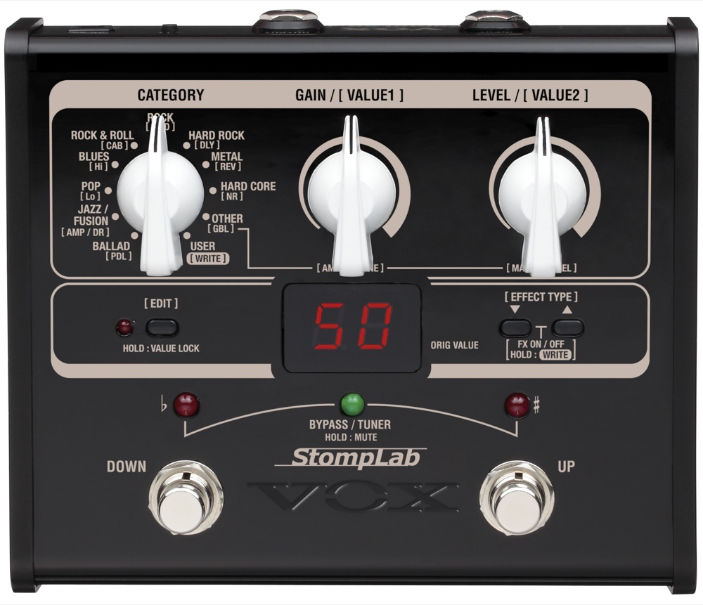 Vox Vox StompLab 1G Modeling Guitar Effects Pedal