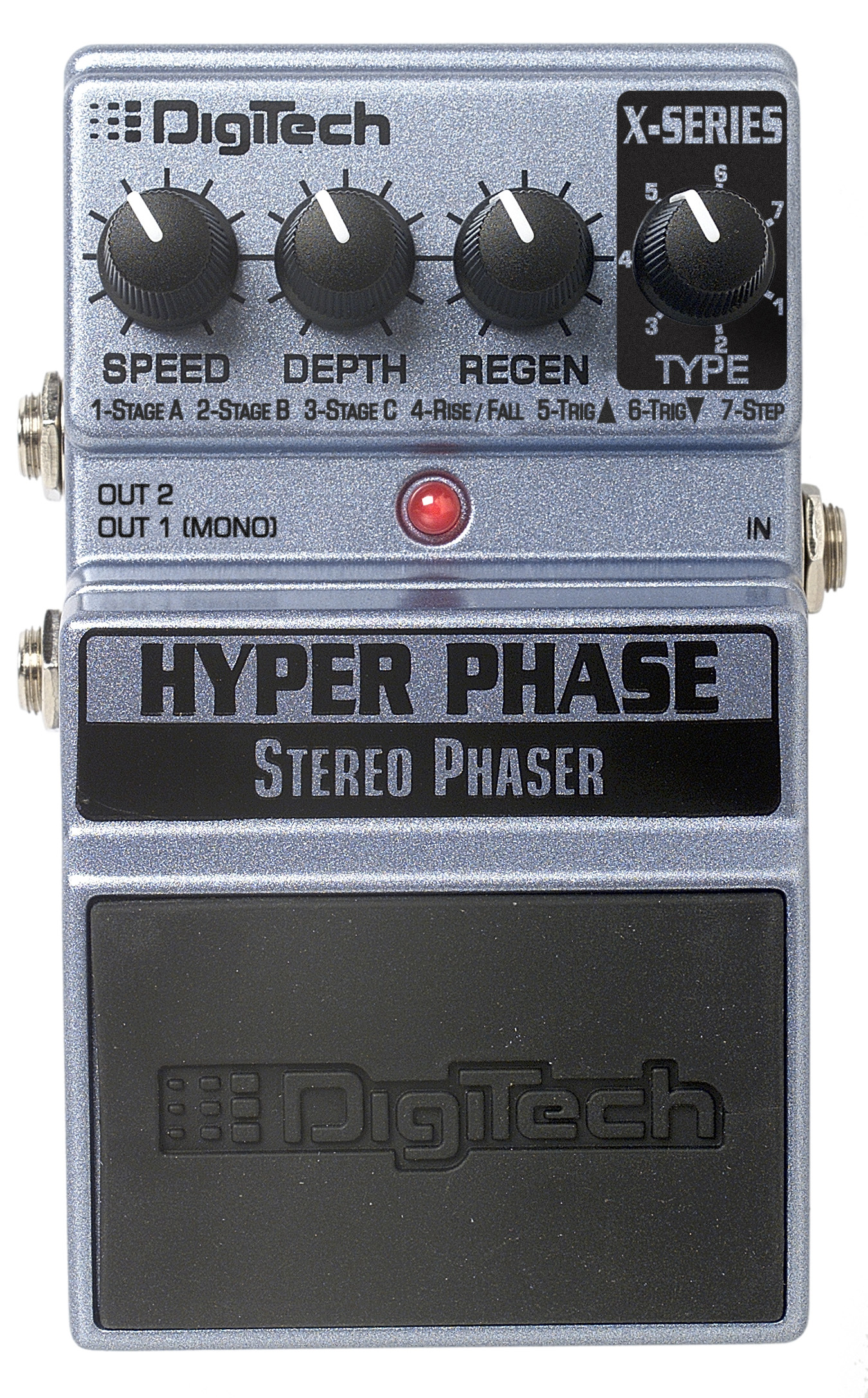 DigiTech DigiTech X-Series Hyper Phase 7-Mode Phaser Effects Pedal