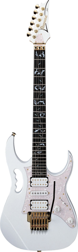 Ibanez Ibanez JEM7V Steve Vai Jem Electric Guitar with Case - White