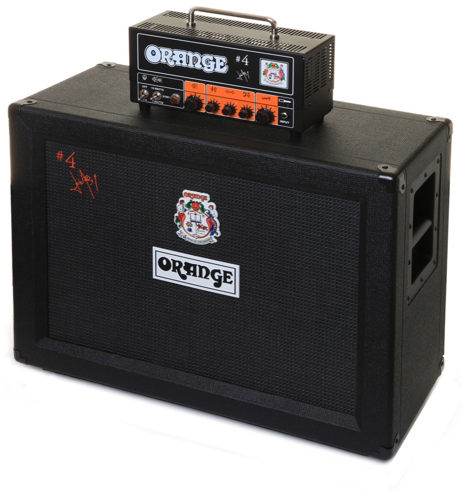 Orange Amplification Orange Signature 4 Jim Root Terror Guitar Amplifier Half Stack