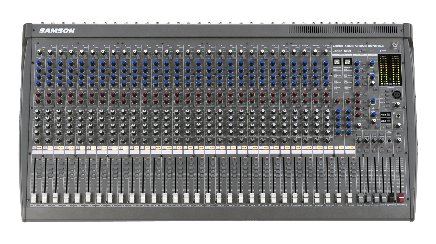 Samson Samson L3200 Mixer with USB Interface (32-Channel)