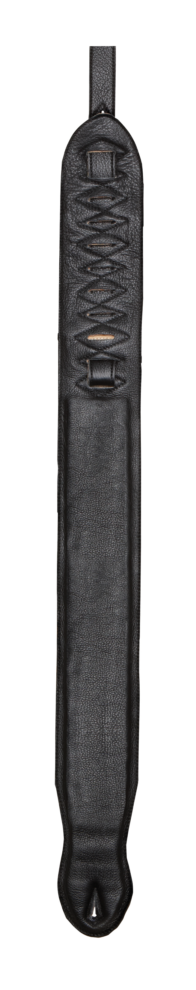 Onori Onori L4W Deluxe Glove Leather Guitar Strap - Black