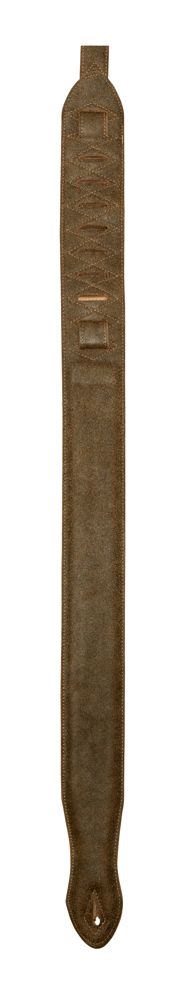 Onori Onori L8 Distressed Leather Guitar Strap - Brown