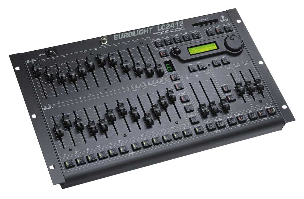 Behringer Behringer LC2412 Eurolight DMX Lighting Console, 24-Channel