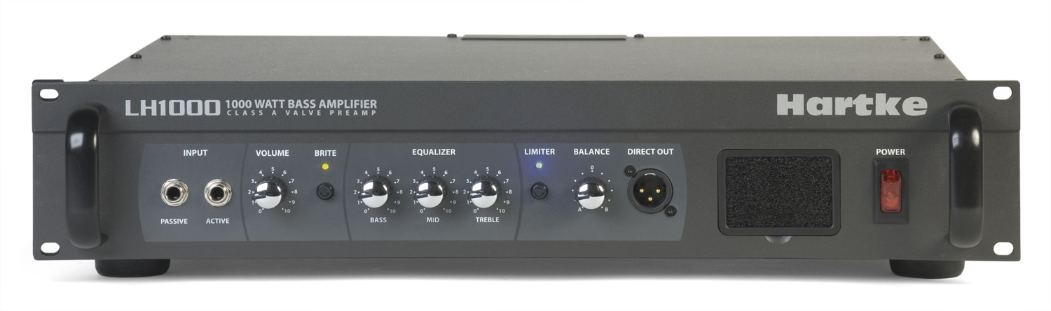 Hartke Hartke LH1000 Bass Amplifier Head, 1000 W