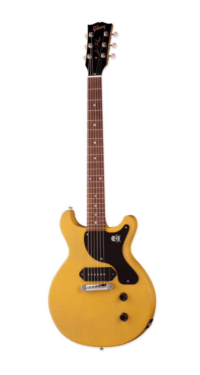 Gibson Gibson Billie Joe Armstrong Les Paul Junior DC Electric Guitar (with Gig Bag) - TV Yellow