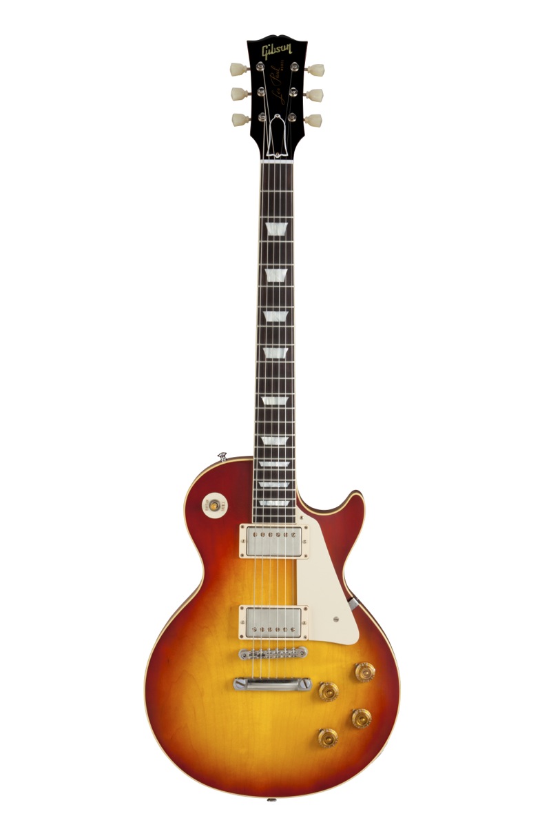 Gibson Gibson Custom Shop 1958 Les Paul Plaintop VOS 2013 - Washed Cherry