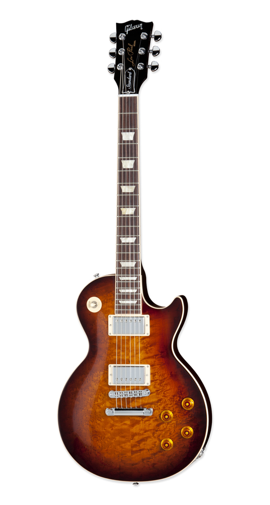 Gibson Gibson 2013 Les Paul Standard Birdseye Electric Guitar (with Case) - Desert Burst