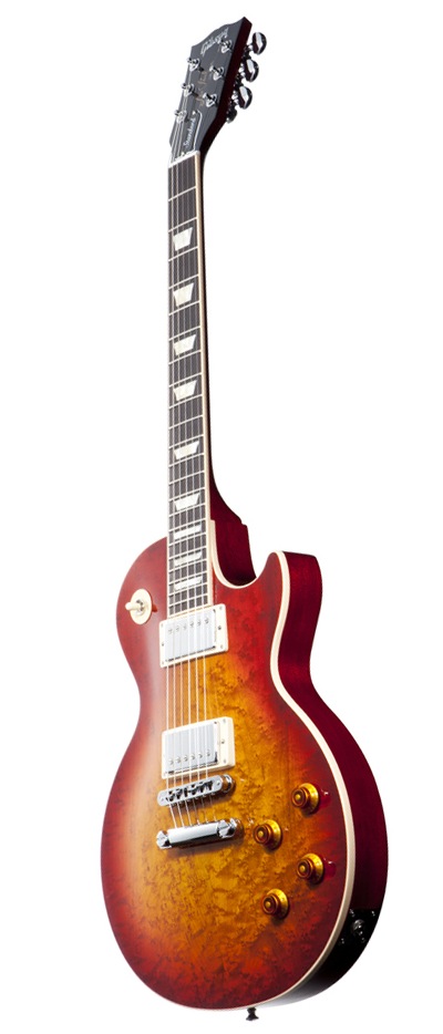 Gibson Gibson 2013 Les Paul Standard Birdseye Electric Guitar (with Case) - Heritage Cherry Sunburst