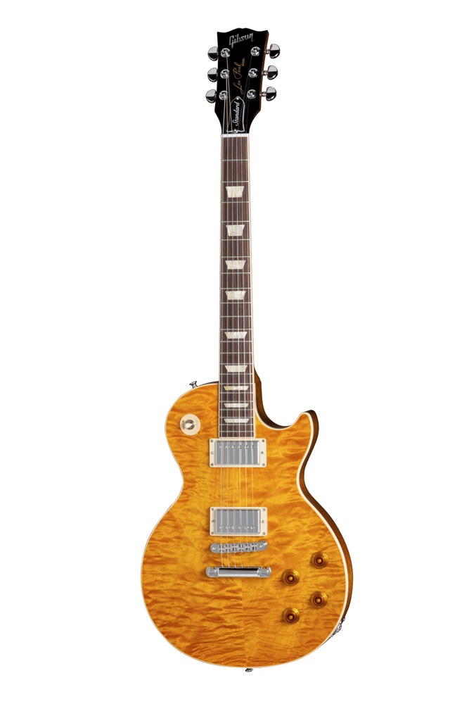 Gibson Gibson 2013 Les Paul Standard Quilt Top Electric Guitar - Transparent Amber