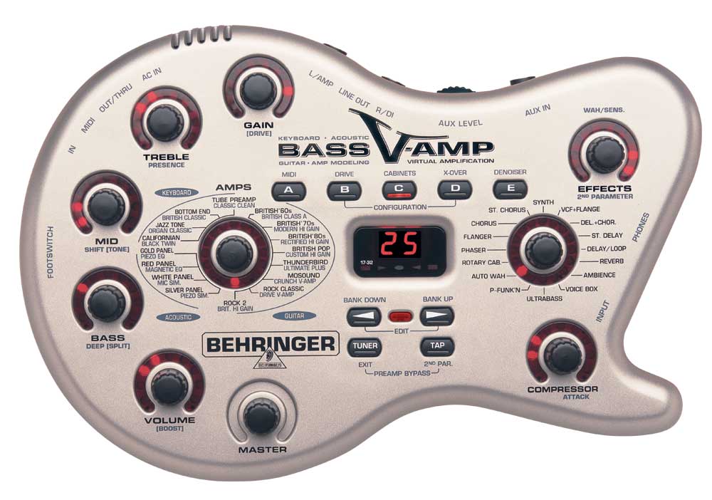 Behringer Behringer Bass V-Amp Bass Amplifier Modeler