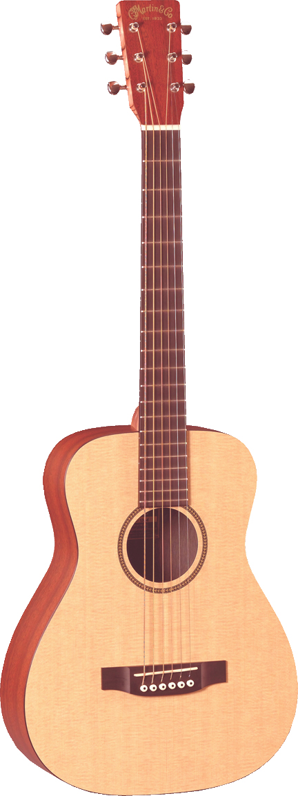 Martin Martin X-Series LXM Little Martin Acoustic Guitar with Gig Bag - Natural