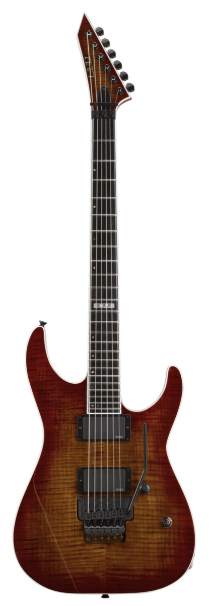 ESP ESP LTD Elite MII FR Electric Guitar (with Case) - Amber Cherry Sunburst