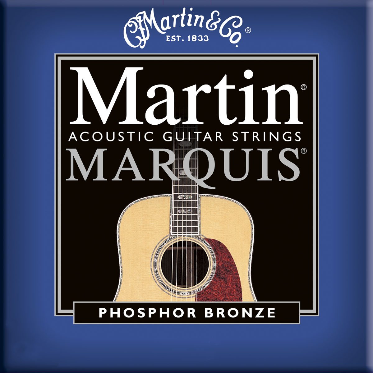 Martin Martin Marquis M-2200 Strings, 92/8 Phosphor Bronze, Medium