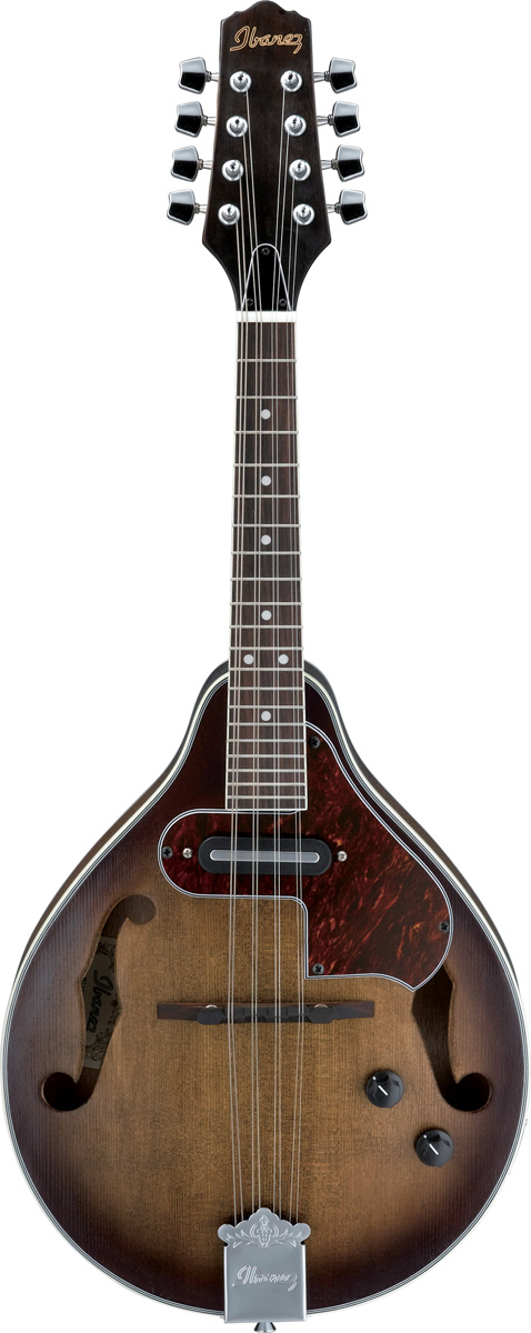 Ibanez Ibanez M510E Acoustic-Electric Mandolin, A-Style - Brown Sunburst