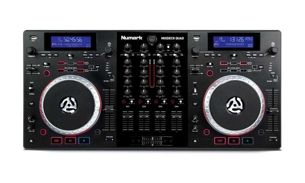 Numark Numark MixDeck Quad 4-Channel Complete DJ System