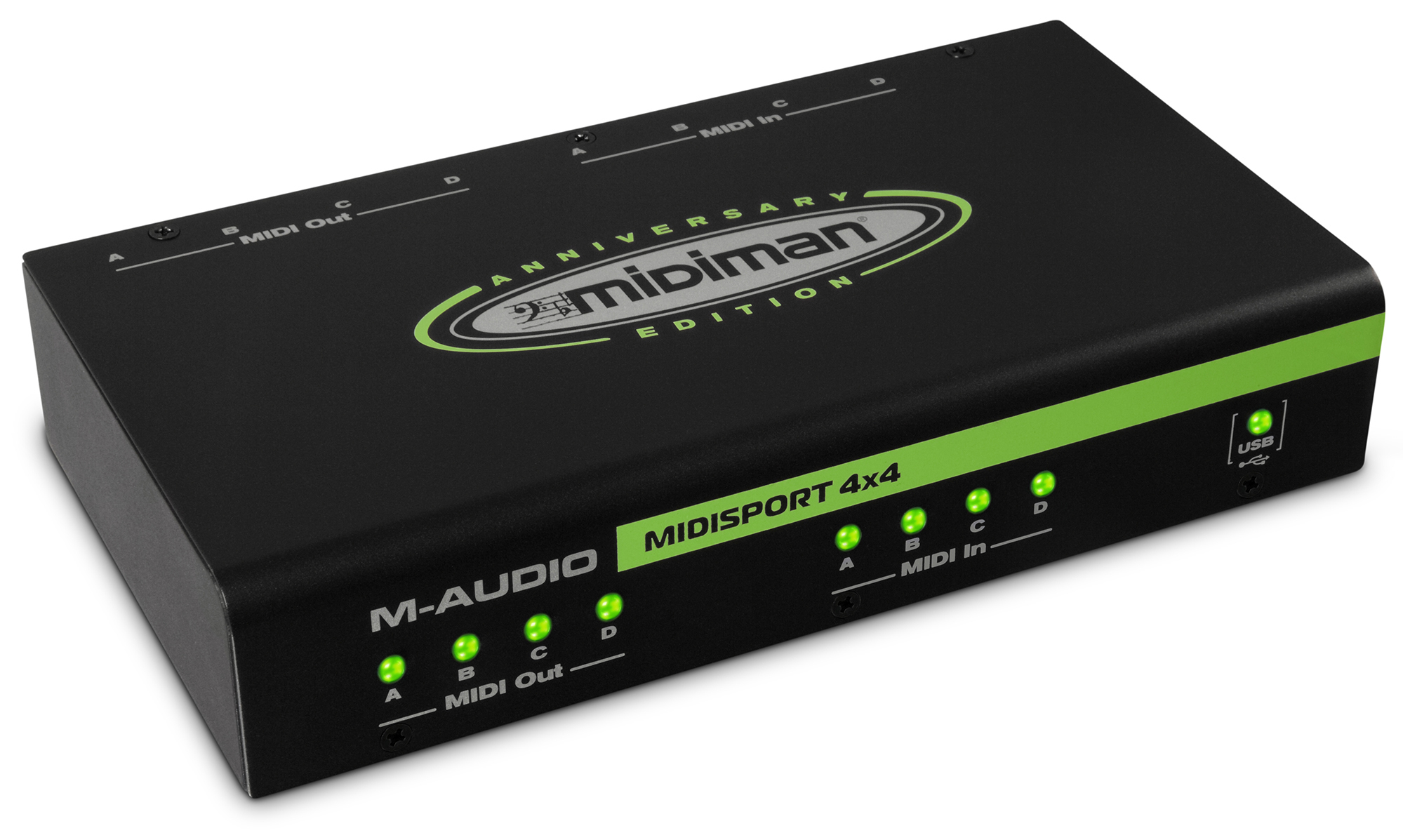 M-Audio M-Audio MIDIsport 4x4 MIDI Interface, USB (Anniversary Edition)