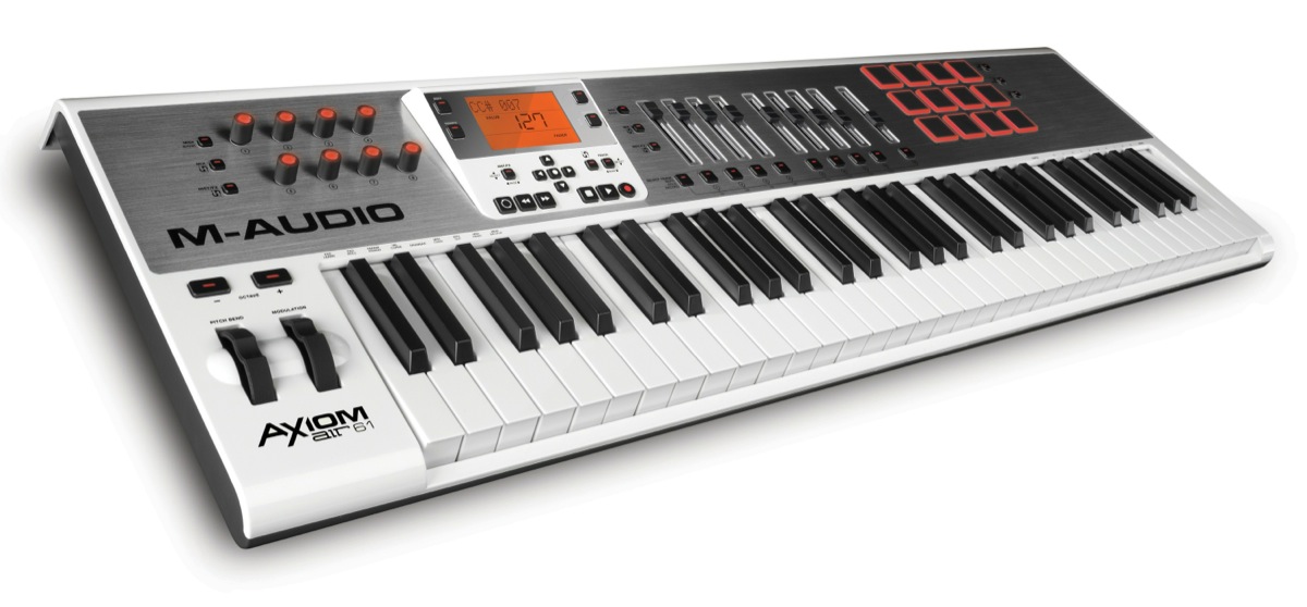 M-Audio M-Audio Axiom AIR 61 USB MIDI Keyboard Controller, 61-Key
