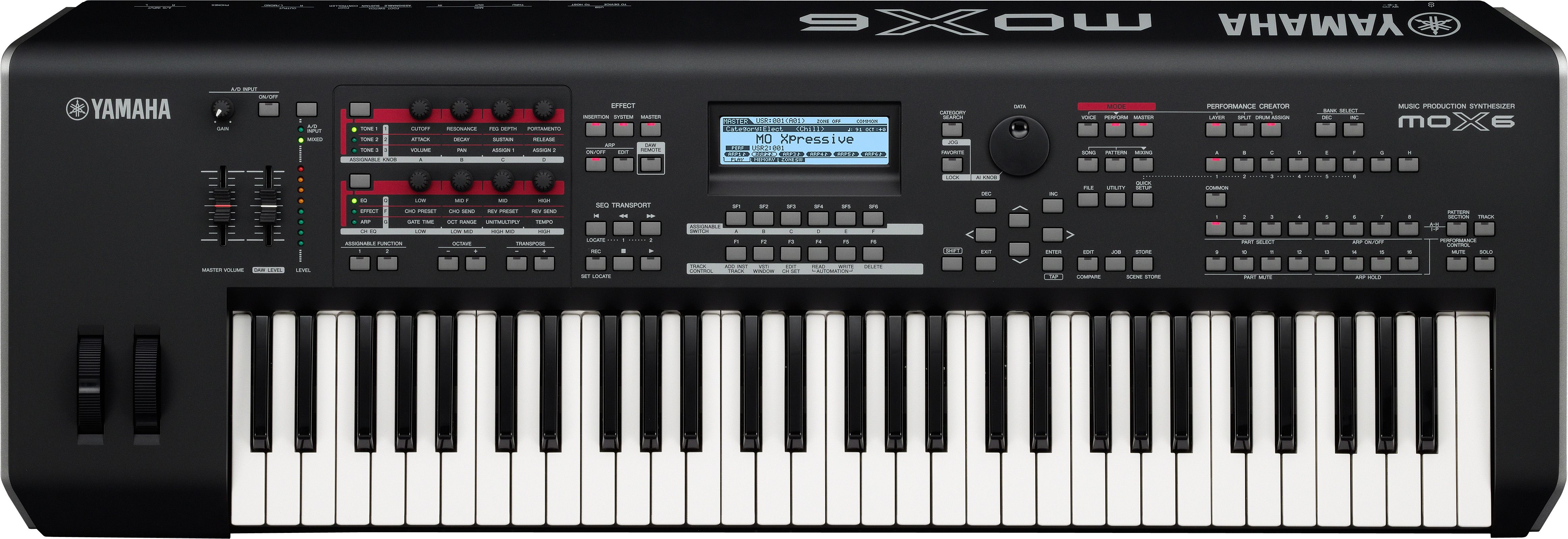 Yamaha Yamaha MOX6 61-Key Keyboard Synthesizer