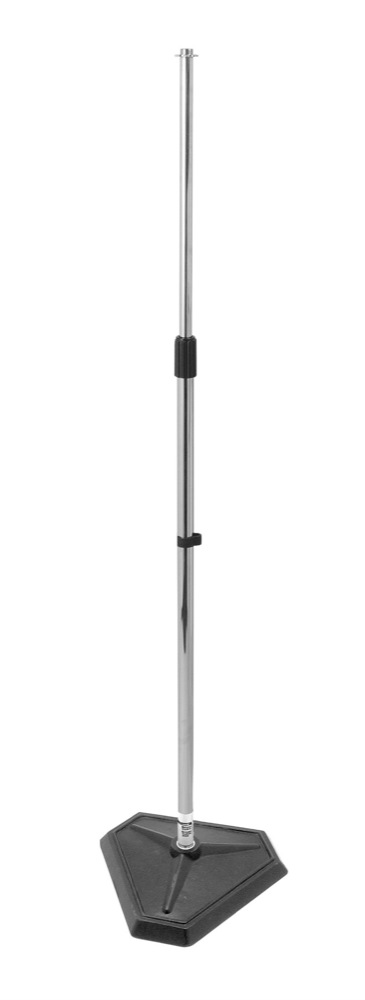 On-Stage On-Stage MS7625B Quarter-Turn Hex-Base Microphone Stand - Chrome