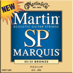 Martin Martin SP Marquis Acoustic Guitar Strings, 80/20 Bronze (13-56)