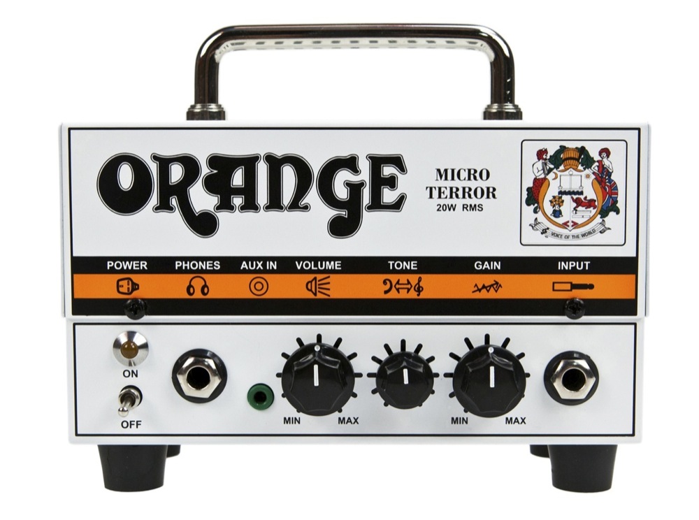 Orange Amplification Orange Micro Terror Guitar Amplifier Head, 20 Watts