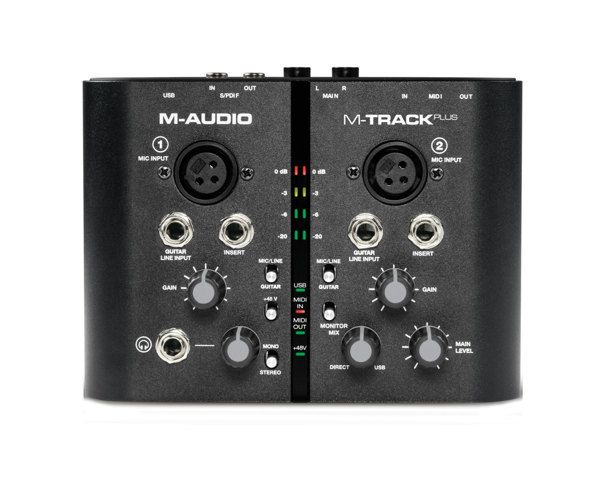 M-Audio M-Audio M-Track Plus USB Audio Interface