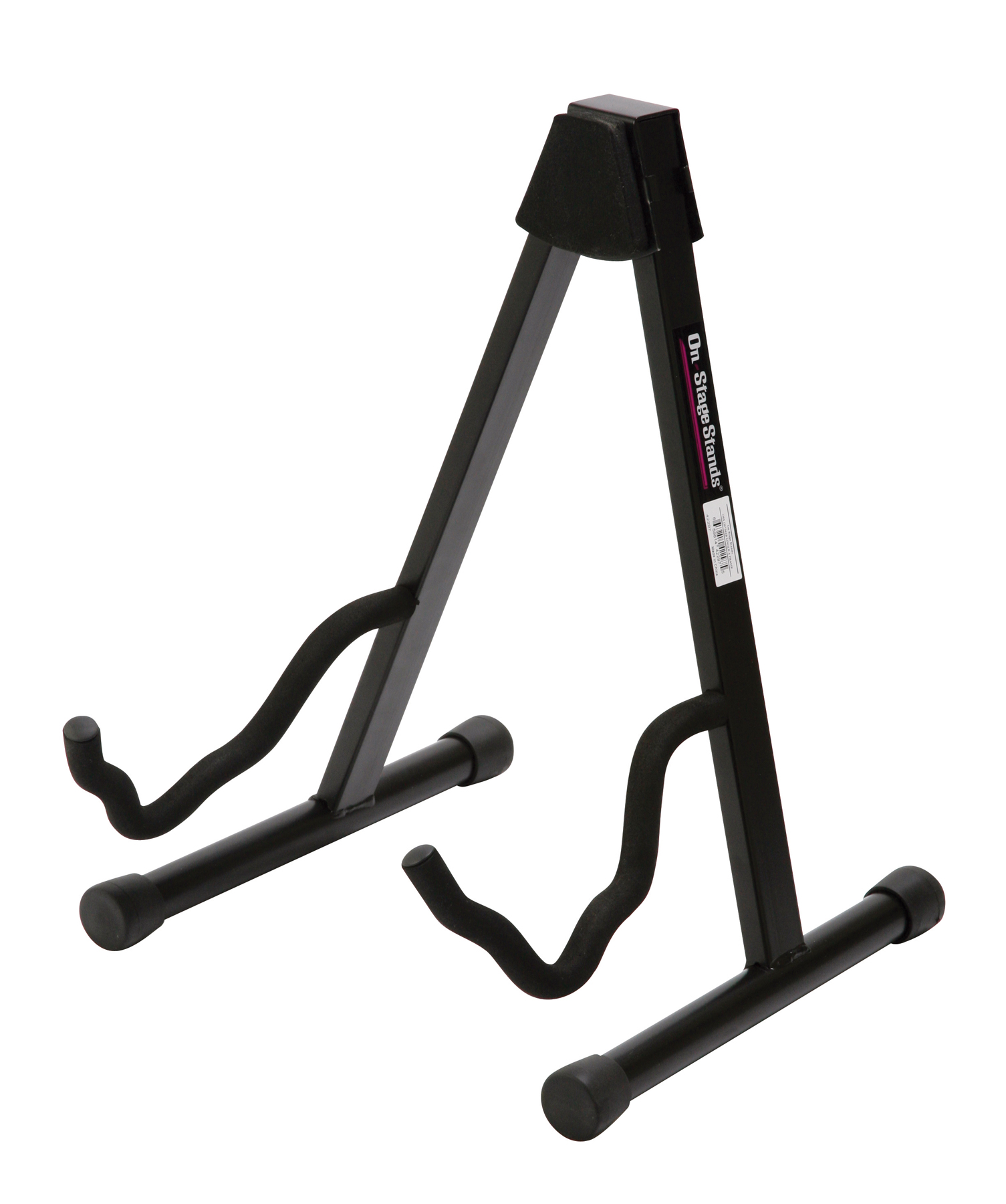 On-Stage On-Stage GS7362B Single A-Frame Stand for Guitar - Black