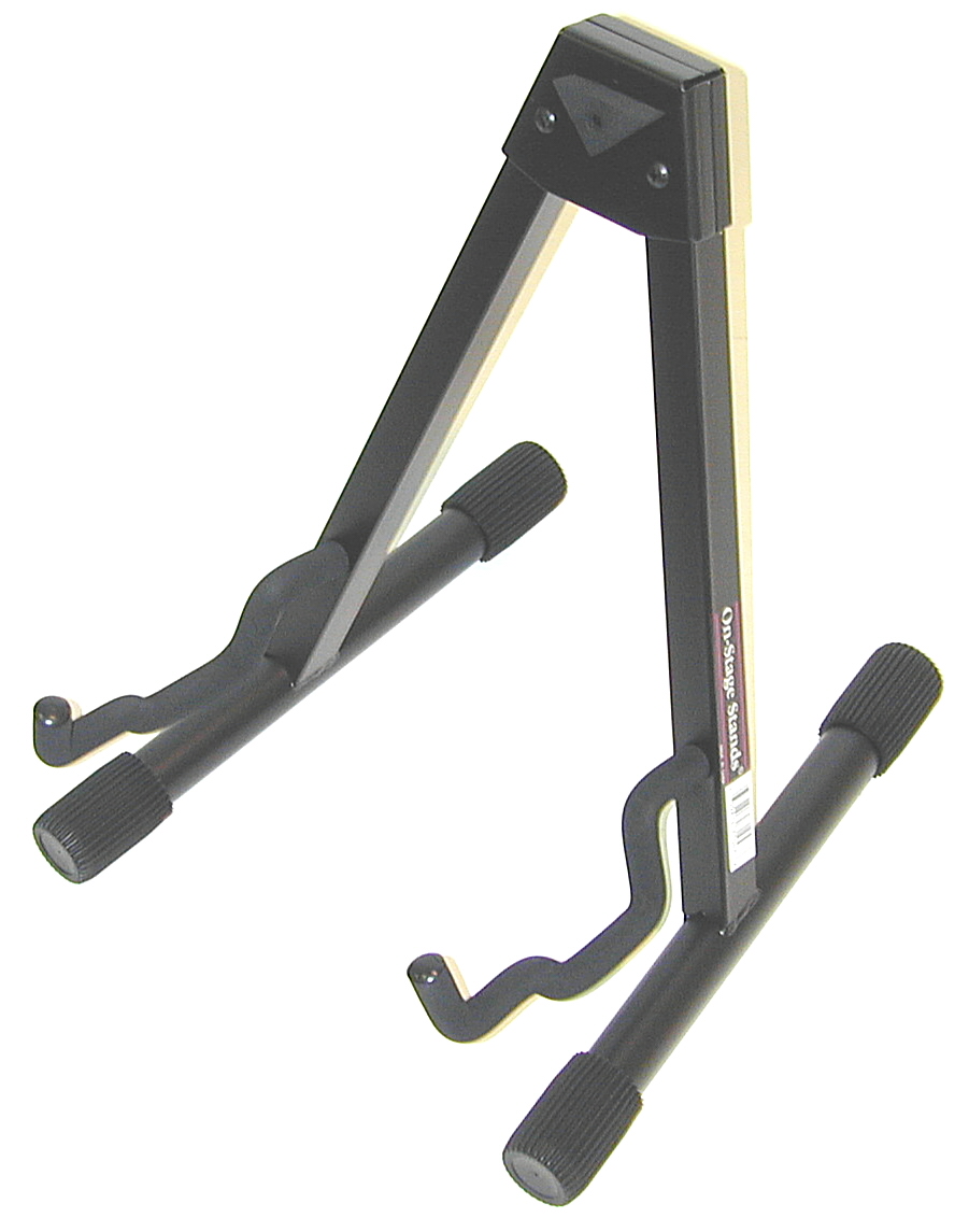 On-Stage On-Stage GS7462B Folding Guitar Stand, A-Style