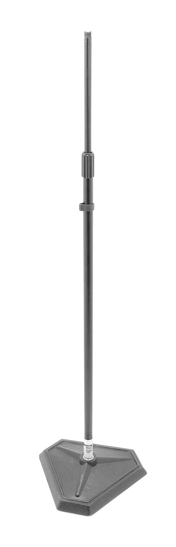 On-Stage On-Stage MS7625B Quarter-Turn Hex-Base Microphone Stand - Black