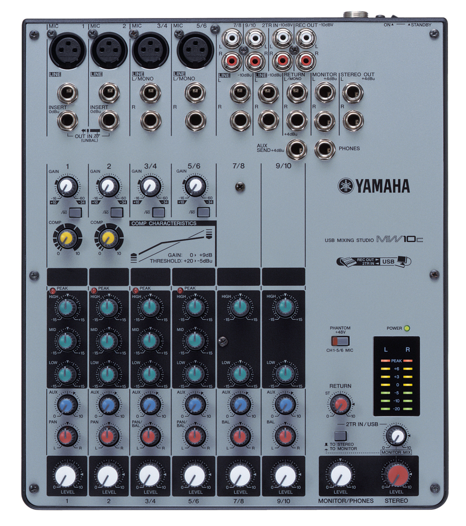 Yamaha Yamaha MW10C USB Mixer w Compression