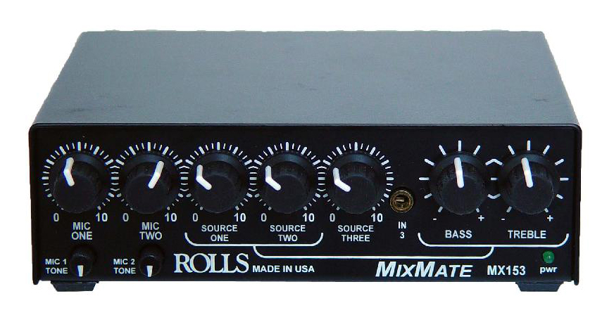 Rolls Rolls MX153 Mix Mate Half-Rack Mixer