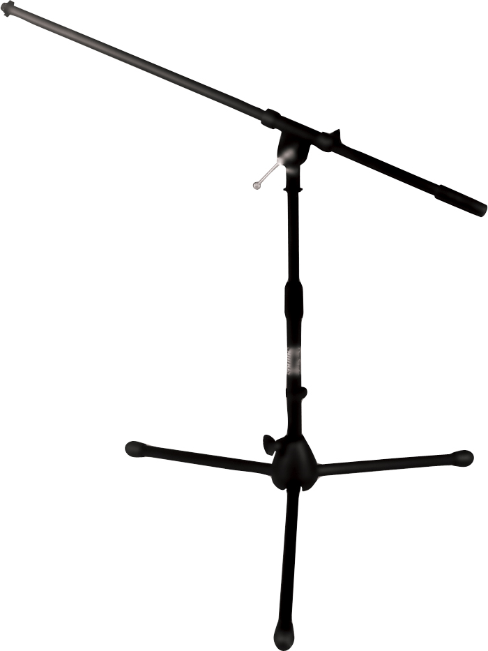 On-Stage On-Stage MS7411B Short Tripod Boom Mic Stand - Black