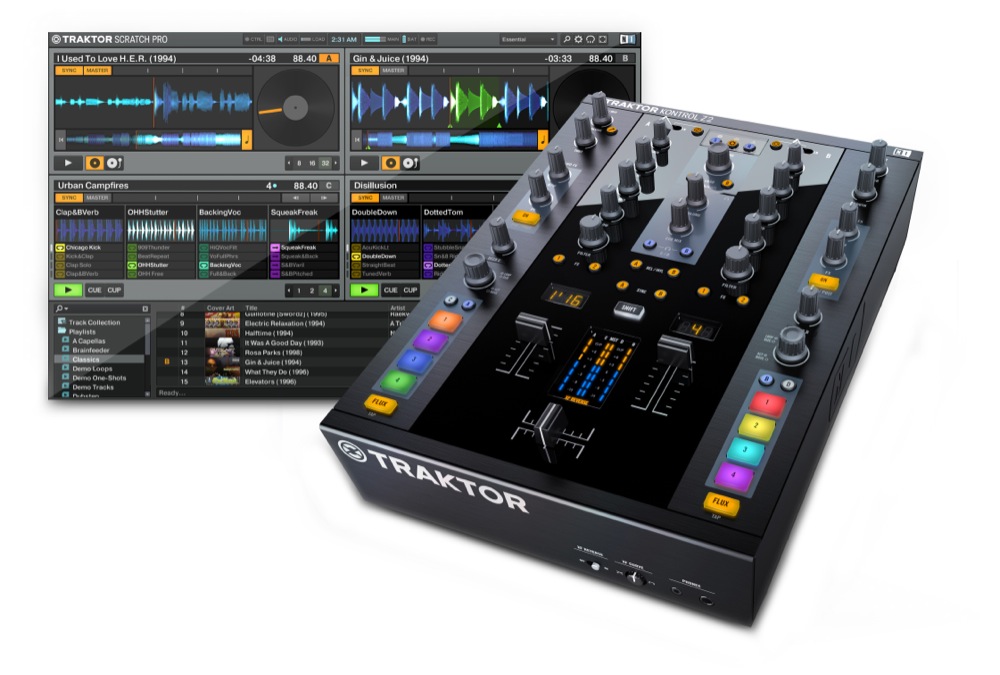 Native Instruments Native Instruments Traktor Kontrol Z2 DJ Mixer