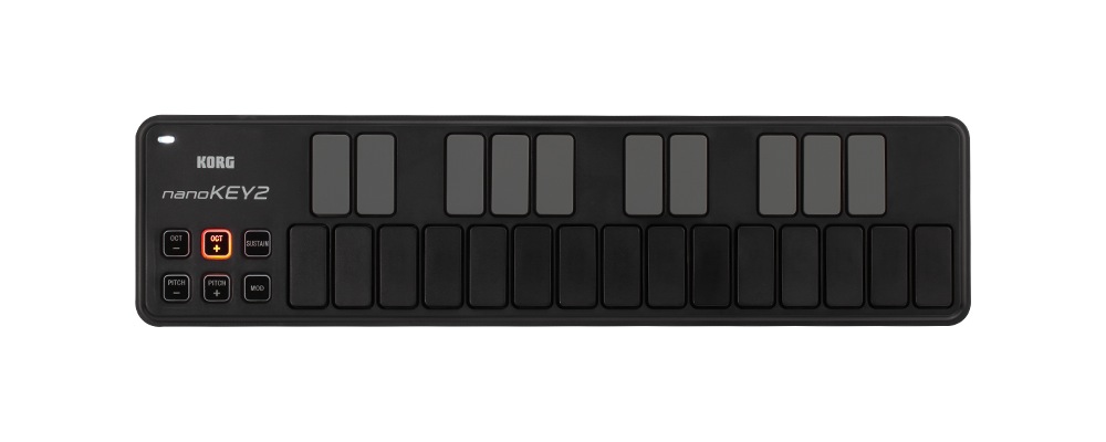 Korg Korg nanoKEY2 25-Key USB Keyboard Controller - Black