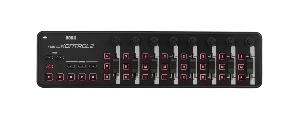 Korg Korg nanoKONTROL2 USB Drum Pad 8-Channel Controller - Black