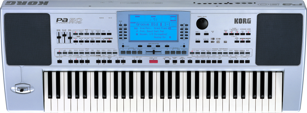 Korg Korg Pa50SD Arranger Keyboard, 61-Key