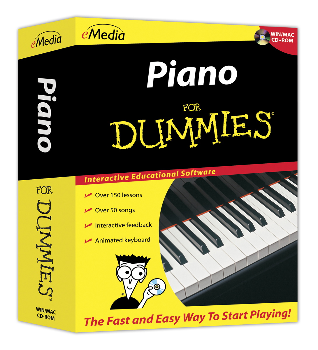 eMedia eMedia Piano for Dummies Piano Lessons Software