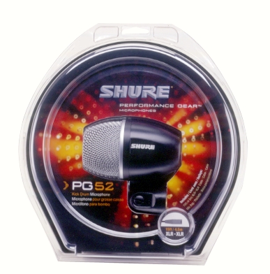 Shure Shure Performance Gear PG52 Bass Drum Microphone (Cardioid)