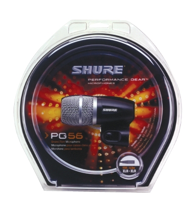 Shure Shure Performance Gear PG56 Tom/Snare Microphone (Cardioid)