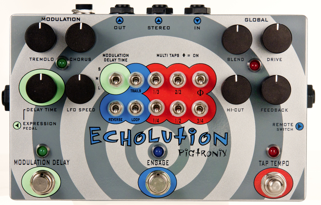 Pigtronix Pigtronix Echolution Multi-Tap Delay Pedal