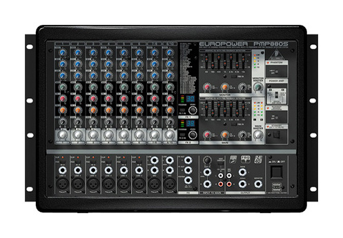 Behringer Behringer PMP980S Stereo Powered Mixer, 900 Watts, 10-Channel