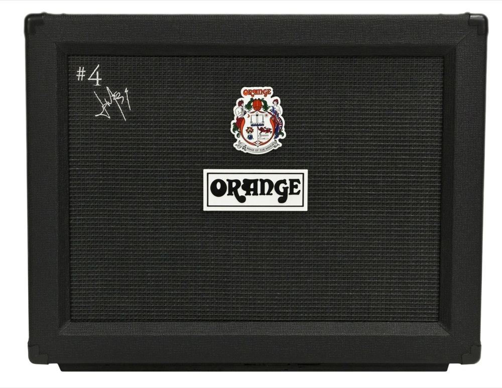 Orange Amplification Orange PPC212JR Signature 4 Jim Root Guitar Speaker Cabinet 2x12 - Black