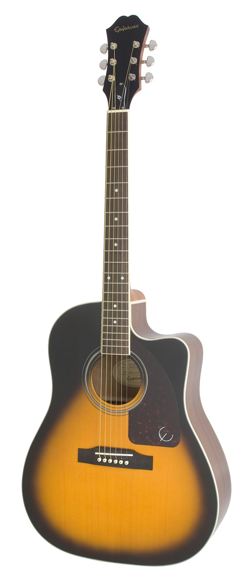 Epiphone Epiphone AJ-220SCE Acoustic-Electric Guitar - Vintage Sunburst
