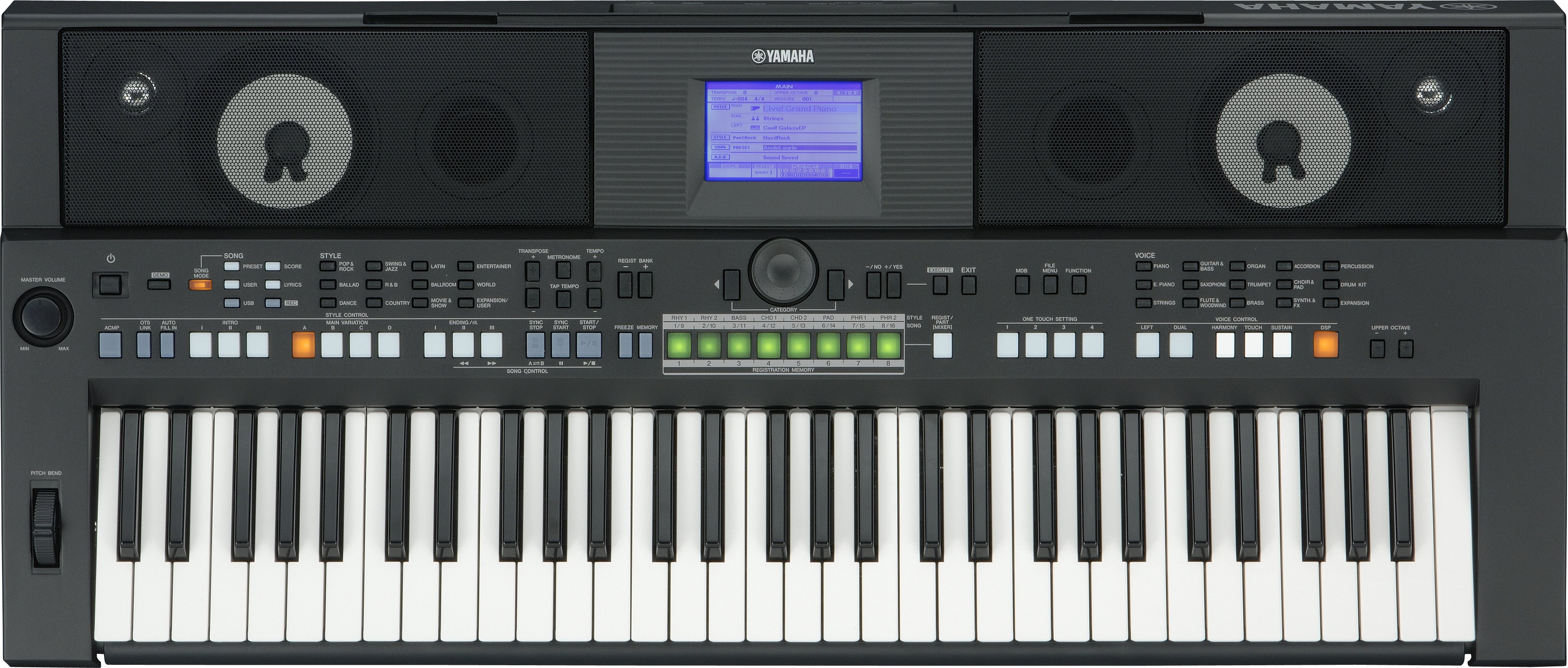 Yamaha Yamaha PSRS650 Arranger Workstation Keyboard