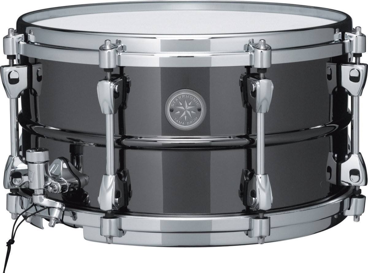 Tama Tama PST137 Starphonic Steel Snare Drum - Black Nickel (7x13 Inch)