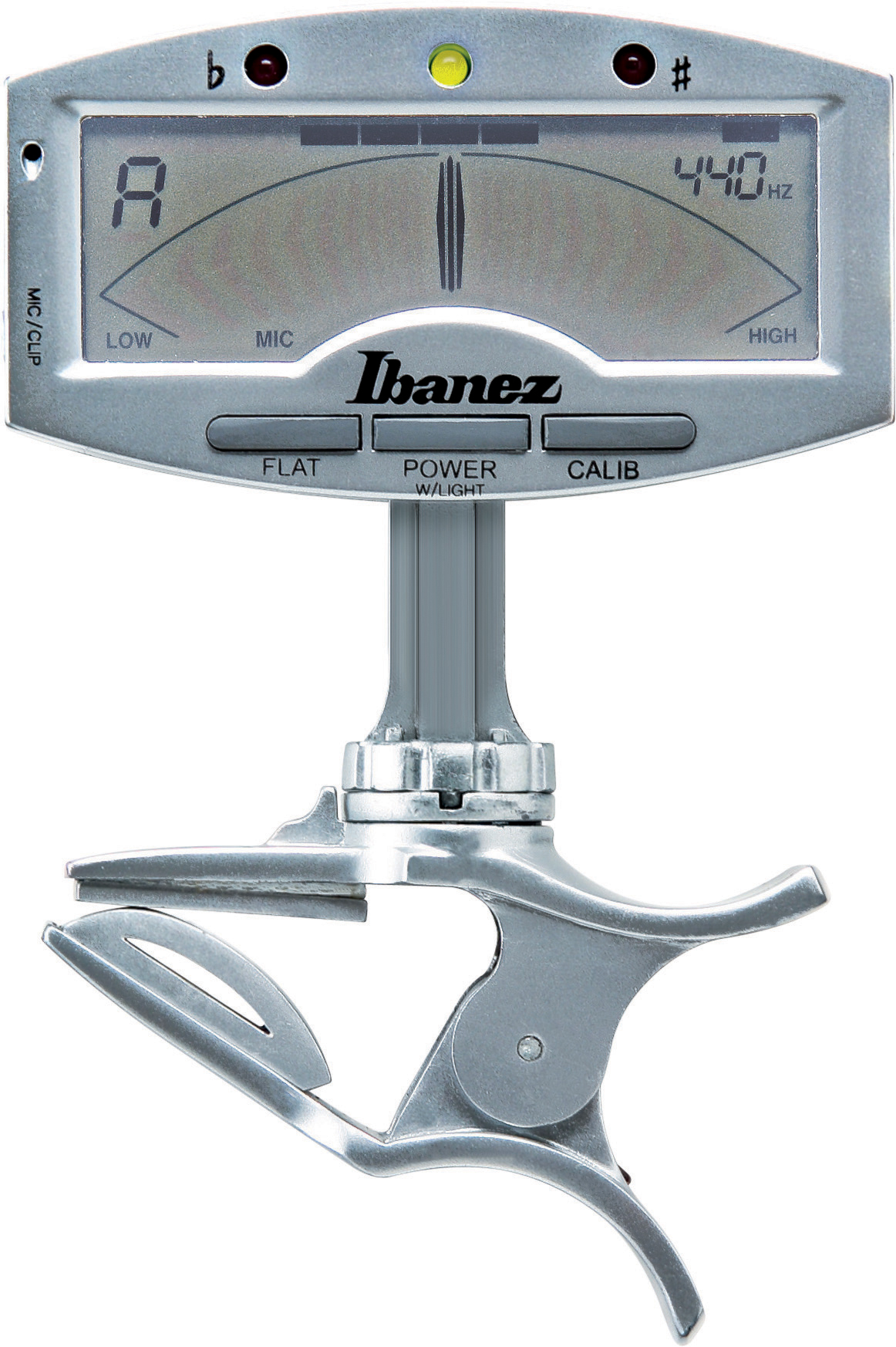 Ibanez Ibanez PU20 Clip-On Large Guitar and Bass Guitar Tuner